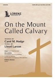 On the Mount Called Calvary SATB choral sheet music cover Thumbnail